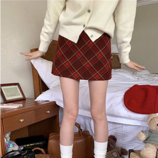   Có Sẵn  Chân Váy Ngắn Họa Tiết Caro Dáng Ngắn Form Chữ A Style Retro  Phong Cách Hàn Quốc Thu Đông Nữ Thoáng Mát 340 