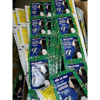 BÁN SỈ 12 DÂY Dầu gội đen tóc ( 1 DÂY = 10 GÓI) - Phủ bạc tại nhà đen tóc Gội là đen tigi, nhân sâm Hàn Quốc
