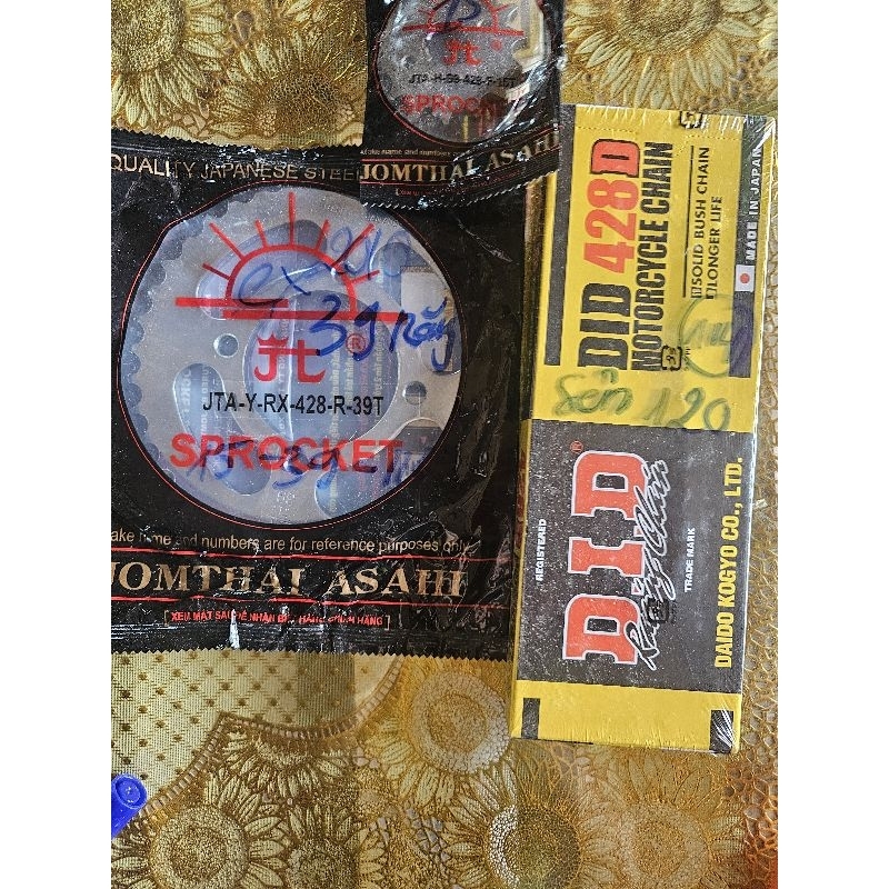 Sên nhông dĩa DiD - Exciter  2010 -Chính Hang-Phụ Tùng