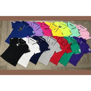  Áo thun nữ có cổ nữ cao cấp tay phối 3 sọc dáng ôm nhẹ vừa người áo cổ CD  hình thật shop chụp  Eothon60 