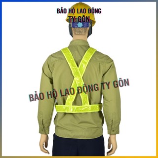 Áo khoác dây phản quang ban đêm, đi phượt, leo núi, dã ngoại