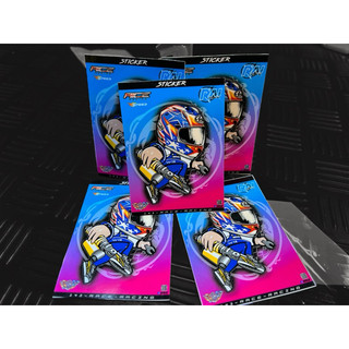 Tem Dán thể loại hoạt hình Sticker Arai Ricedecal
