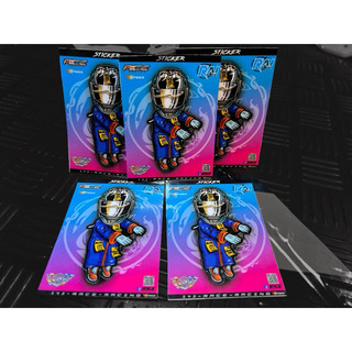 Tem Dán thể loại hoạt hình Sticker Arai Ricedecal