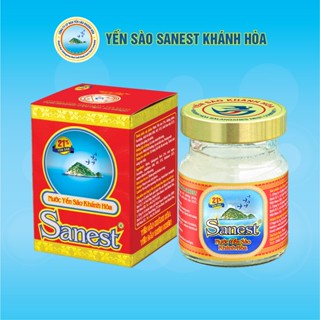Nước Yến sào Khánh Hòa Sanest lọ 70ml, 21% Yến sào dành cho mọi độ tuổi.