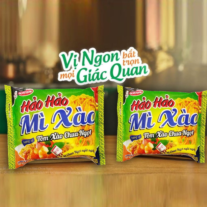 thùng 30 gói mì Xào Hảo Hảo Tôm Xào Chua Ngọt | Mì xào hảo hảo