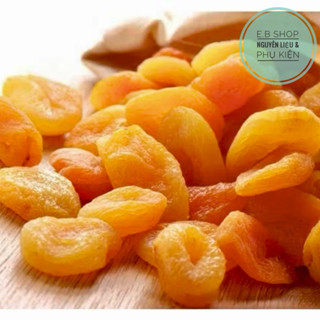  500gr Mơ Sấy Thổ Nhĩ Kỳ Mơ sấy dẻo không đường không hạt nguyên liệu làm kẹo nougat 