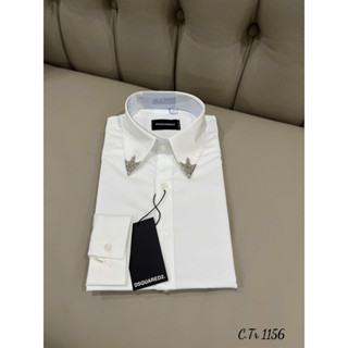 [Hight Quality] - Sơ Mi - Sơ Mi Trắng Cổ Đính Tag Chắc Chắn Sang Trọng Tinh Tế - Bản Cao Cấp Loại 1