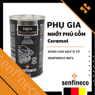 Senfineco 9971 Phụ Gia Phủ Gốm Khôi Phục & Bảo Vệ Động Cơ Ceramol - Engine Protector Ceramol [300ml]