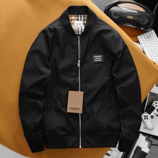 Áo Khoác BOMBER Nam BURBERRY Chất Vải Dù 2 Lớp Xịn Mịn Chống Thấm Nhẹ Ấm Thu Đông Hàng Xịn Cao Cấp Có Big Size