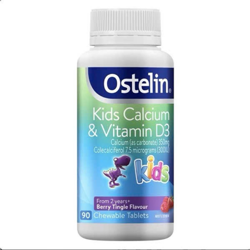 CANXI + VITAMIN D OSTELIN CHO BÉ 90 viên