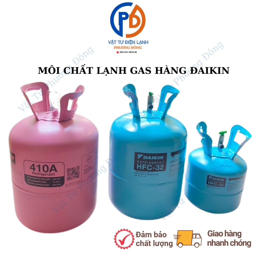 Ga lạnh điều hòa R410a R32 R22 R134 dùng cho máy lạnh điều hòa