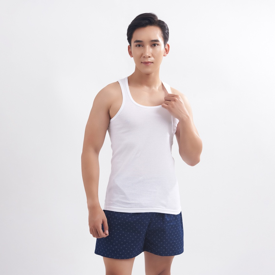 Áo ba lỗ nam May ô, áo lót nam cotton chính hãng mã MO2