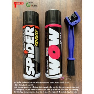 Chai xịt dưỡng xích Spider Spray 600ml