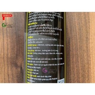 Chai xịt dưỡng xích Spider Spray 600ml