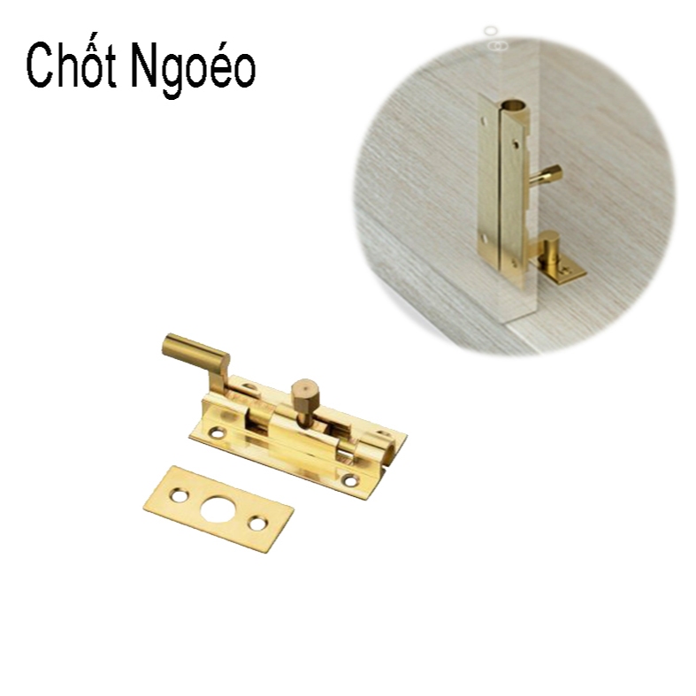 Chốt ngoéo thau nhỏ  05025