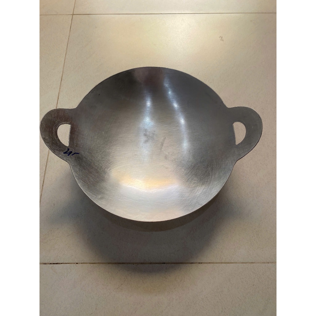 Chảo Nhôm Máy Bay - dùng làm cơm cháy, kho quẹt, bánh xèo 32cm