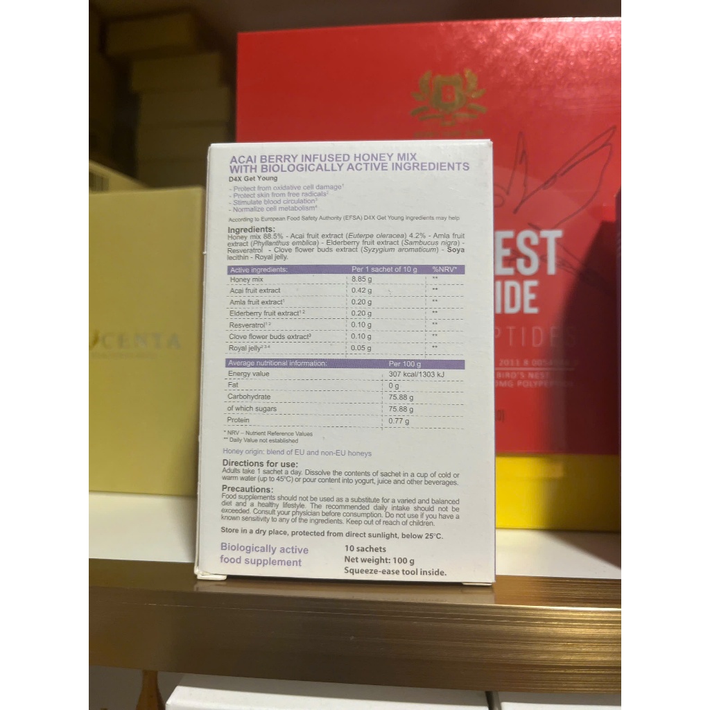 combo 2 hộp D4X Get Young Chăm sóc sắc đẹp