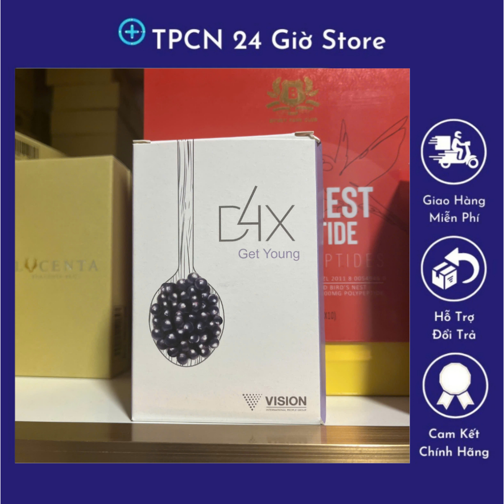 combo 2 hộp D4X Get Young Chăm sóc sắc đẹp