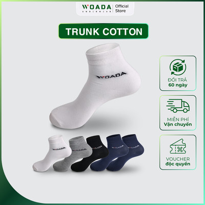 [COMBO 5] Vớ Thời Trang Thoáng Mát Thương Hiệu WOADA LK301