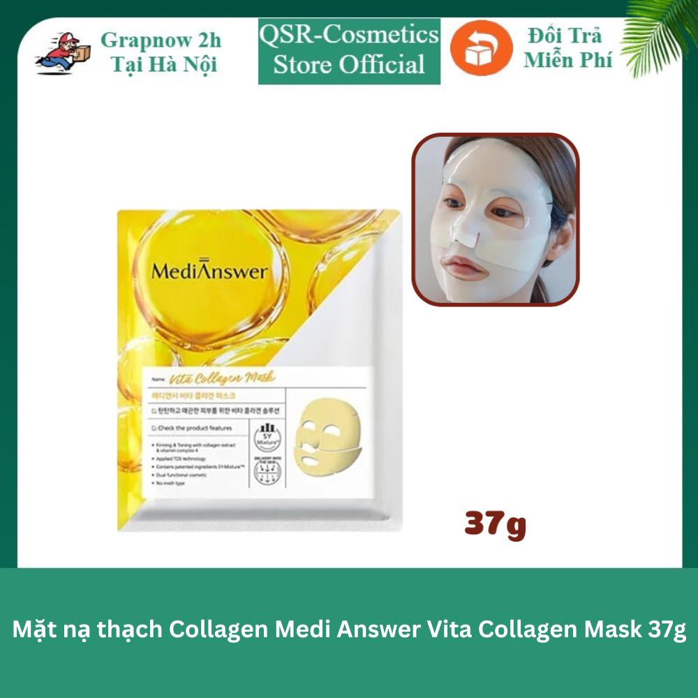 Mặt nạ thạch Collagen Medi Answer Vita Collagen Mask 37g