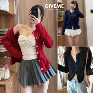 [XẢ HÀNG] Áo Khoác Cardigan Trơn Nhiều Màu Peonyb Mùa Thu Đông Kiểu Dáng Bánh Bèo Tiểu Thư Hotgirl Đẹp Giveme