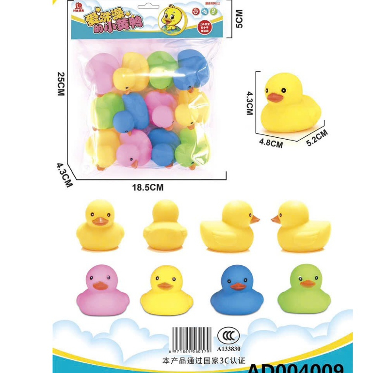 Set 12 Vịt Chíp Vịt Đồ Chơi Cho Nhà Tắm Bé Chơi - Shop Đồ Xinh Cho Bé Yêu 2024