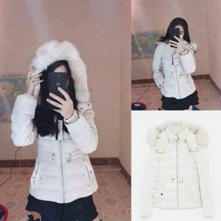 XẢ ÁO PARKA DÁNG LỬNG ZR RÚT DÂY EO 2 MÀU ĐEN-BE