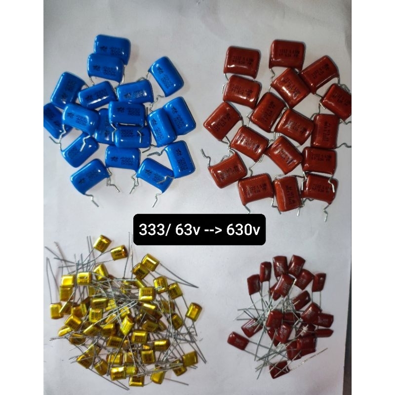 Tụ kẹo 333 (33nF - 0.033uF) 10con -->> 50con