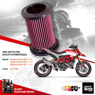 K&N DU-1006 LỌC GIÓ ĐỘ CHO DUCATI HYPERSTRADA 821 / 939 / 950