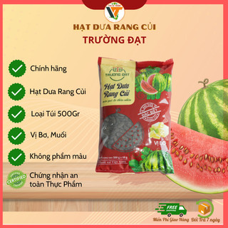  Hạt Dưa Rang Củi Trường Đạt  Bì New Đỏ 500Gr  