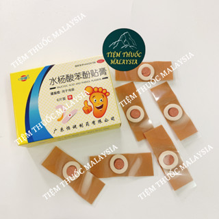 Miếng Dán Mụn Cóc, Mụn Cơm Hộp 6 miếng dính chắc không bị bung khi dùng