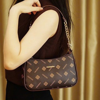 Túi xách nữ đeo kẹp nách dây phối xích kiểu dáng korea trẻ trung năng động da mềm nhiều ngăn Túi xinh_Store MHO5