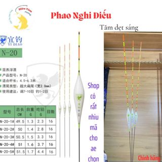 Phao câu Nghi Điếu tăm Dẹt Sáng cực dễ nhìn ( N20, N03, N32, N07, N34, N33, N11, N04, N29, N35 )