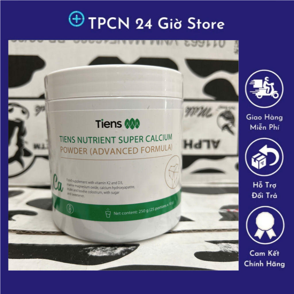5 Hũ Canxi Thiên Sư Tiens Pháp 250g