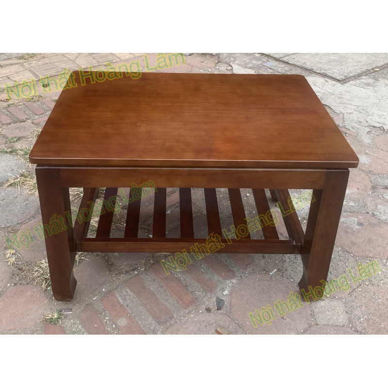 (Ship hoả tốc ) Bàn trà gỗ xoan rừng cao 50cm