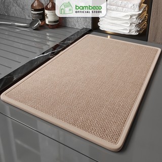 Thảm Lau Chân BAMBOOO ECO Chống Trượt Siêu Thấm Hút Thiết Kế Tinh Tế Cho Mọi Nhà