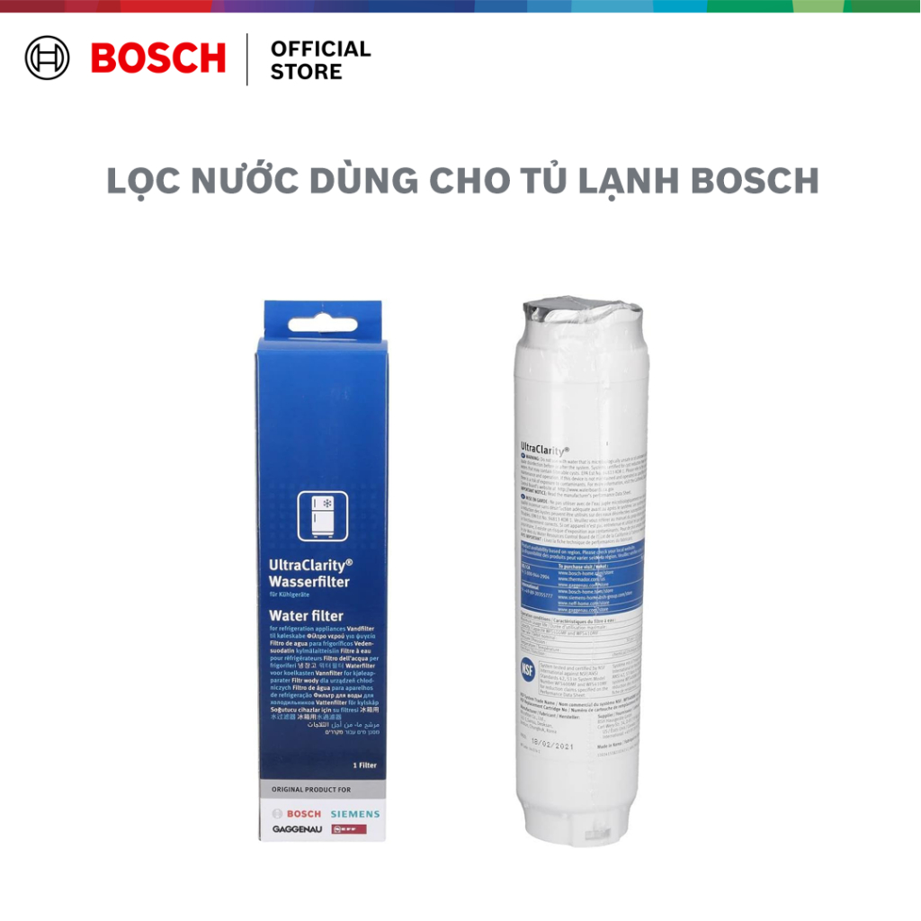 09.09 - 11.09 | Voucher Shopee lên đến 3tr | Lọc nước dùng cho tủ lạnh Bosch 11034151