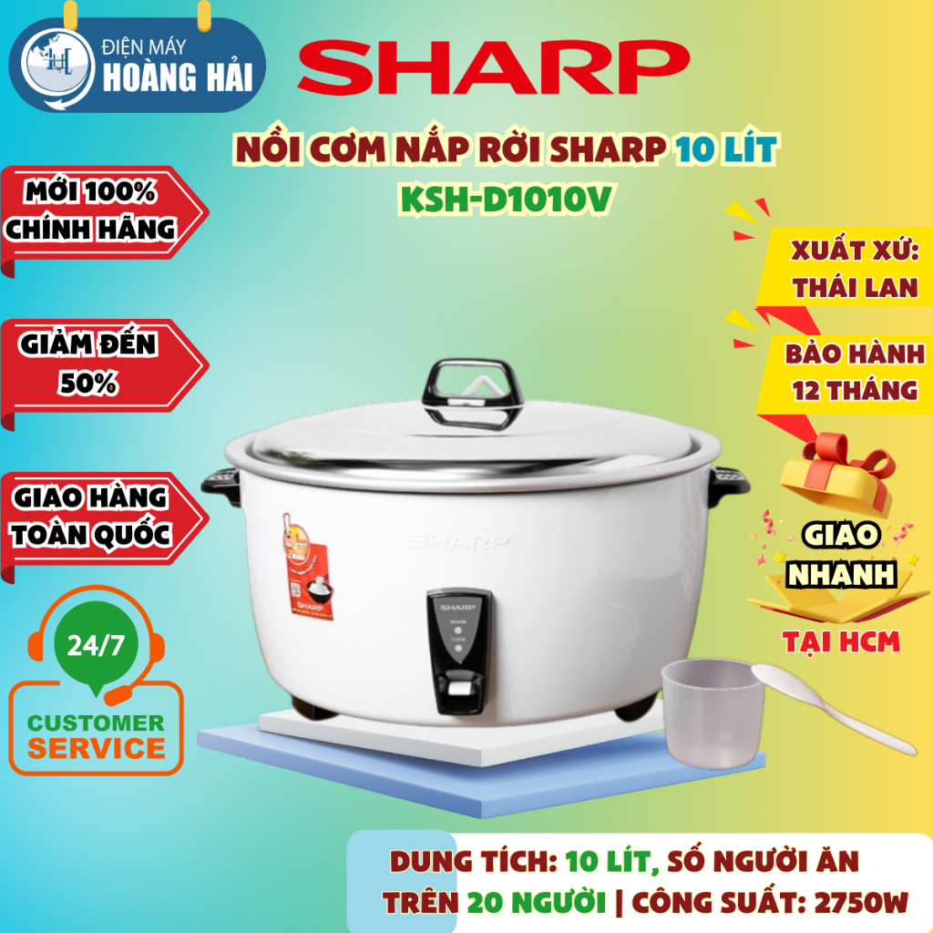 KSH-D1010V | Nồi Cơm Điện Sharp