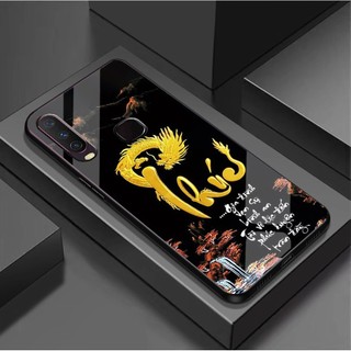 Ốp Lưng VIVO Y11,Y12,Y15,Y17,Y19,U10  Mặt kính cao cấp, sáng đẹp, Chữ thư pháp