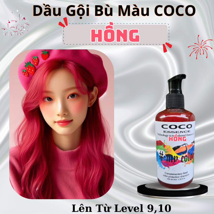 Dầu Gội Bù Màu COCO HỒNG PINK
