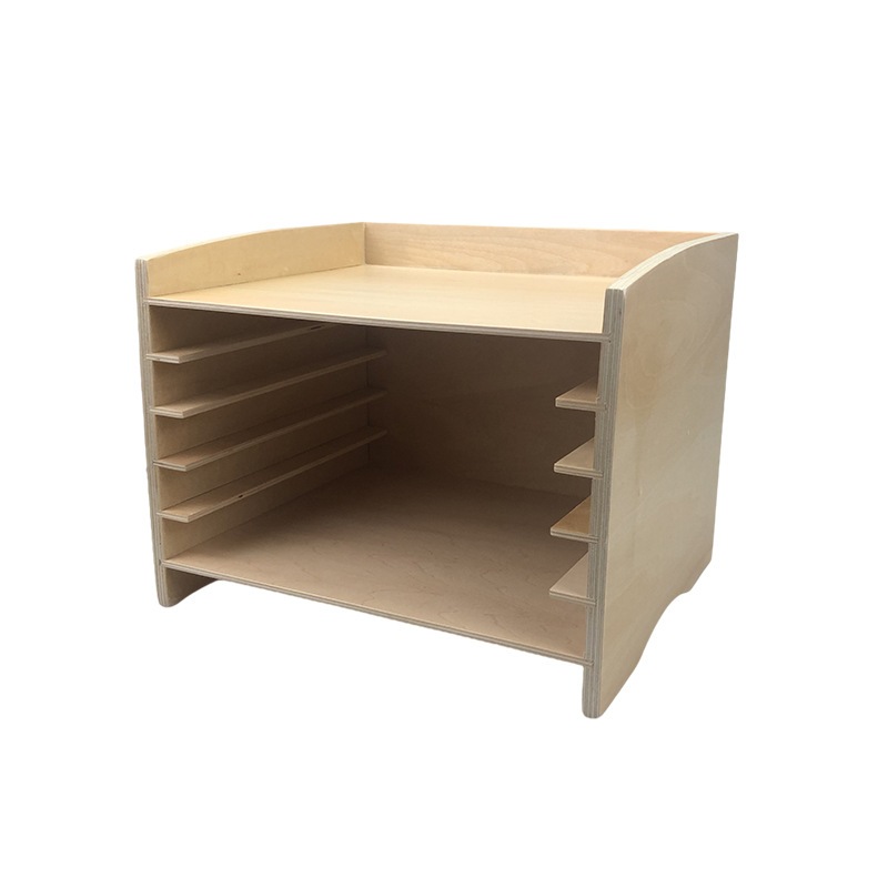 tủ đựng tranh động vật 5 tầng ,Animal puzzle cabinet(only cabinet)