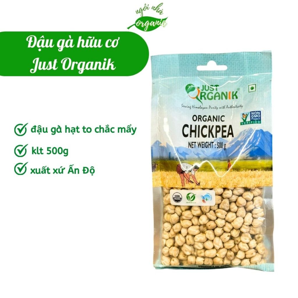 Đậu gà hữu cơ Organic Chickpea hạt to mẩy