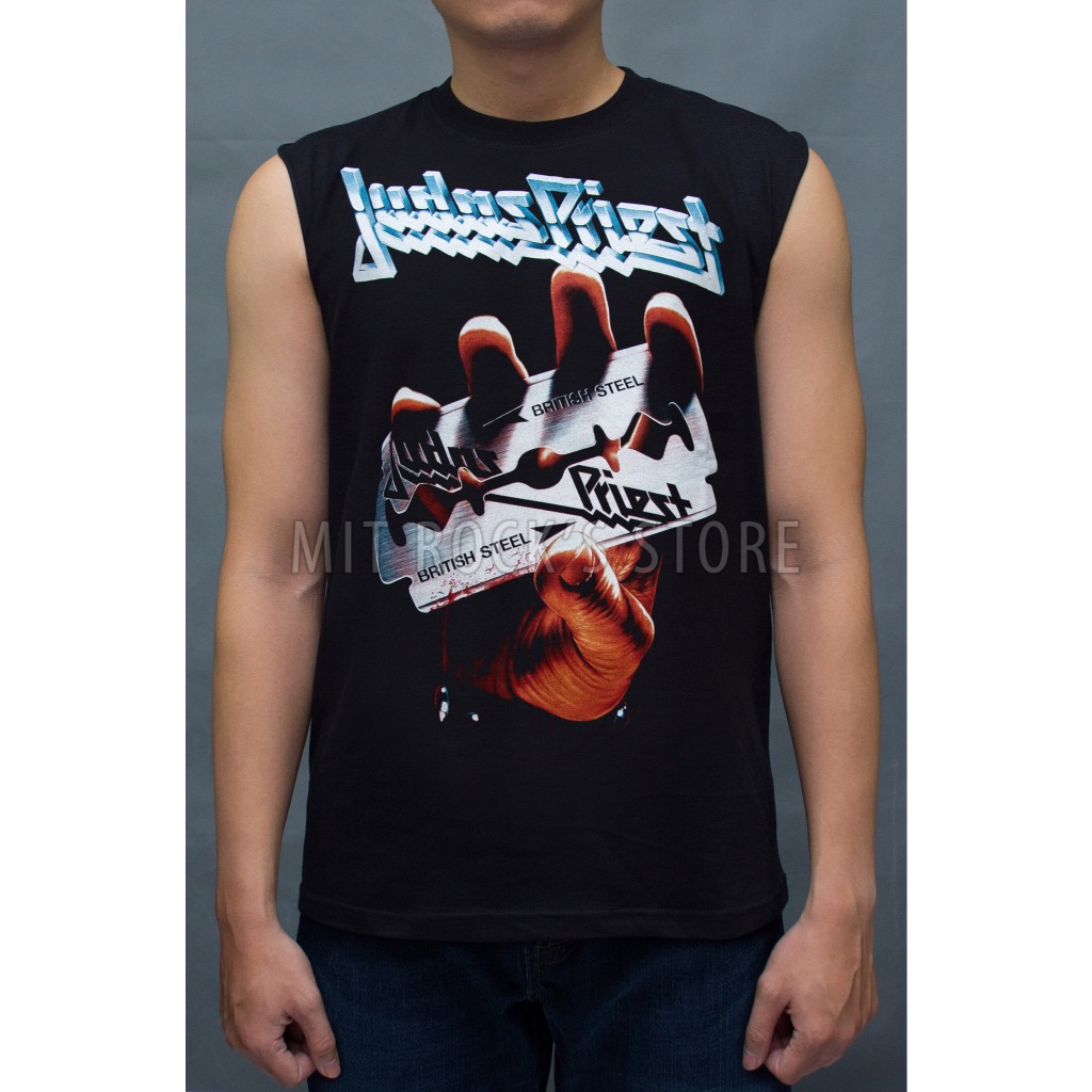 Áo sát nách Judas Priest - Áo Rock band - Size M, L - Áo Thái Lan