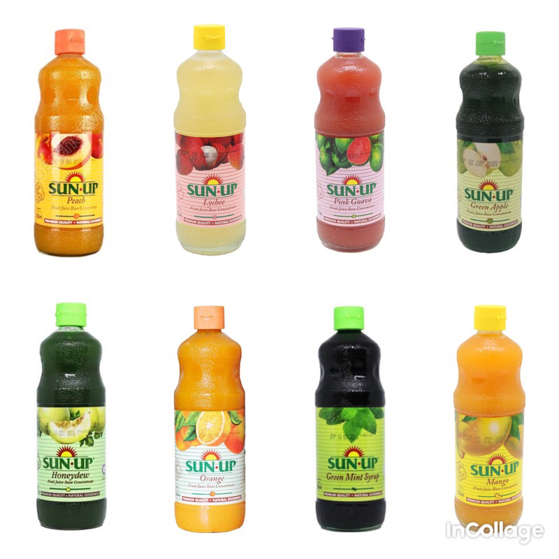 Syrup Sun Up đủ mùi - 850ml