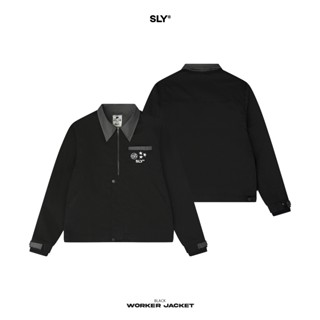 Áo khoác Kaki Worker Jacket Black/Grey