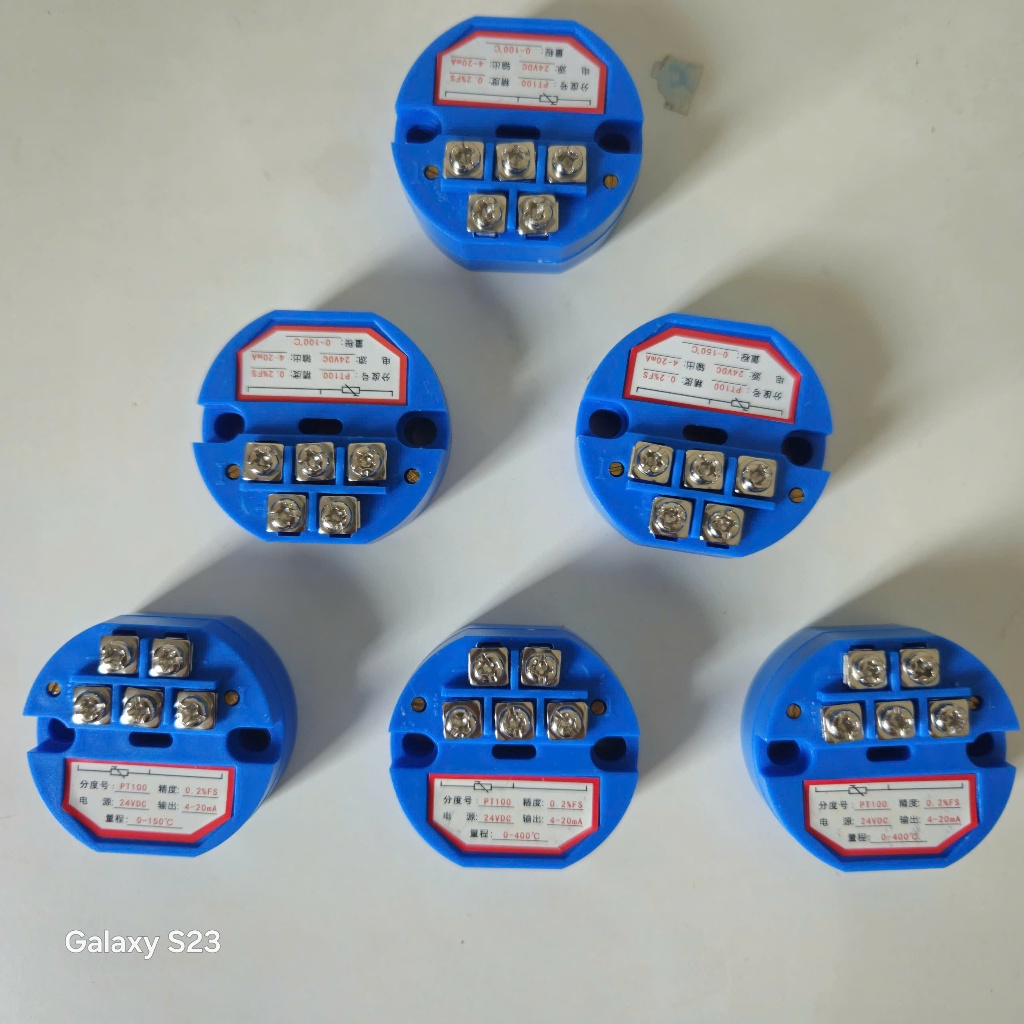 Bộ chuyển đổi nhiệt độ PT100 4-20mA / 0-100/ 0-200/ 0-400 độ