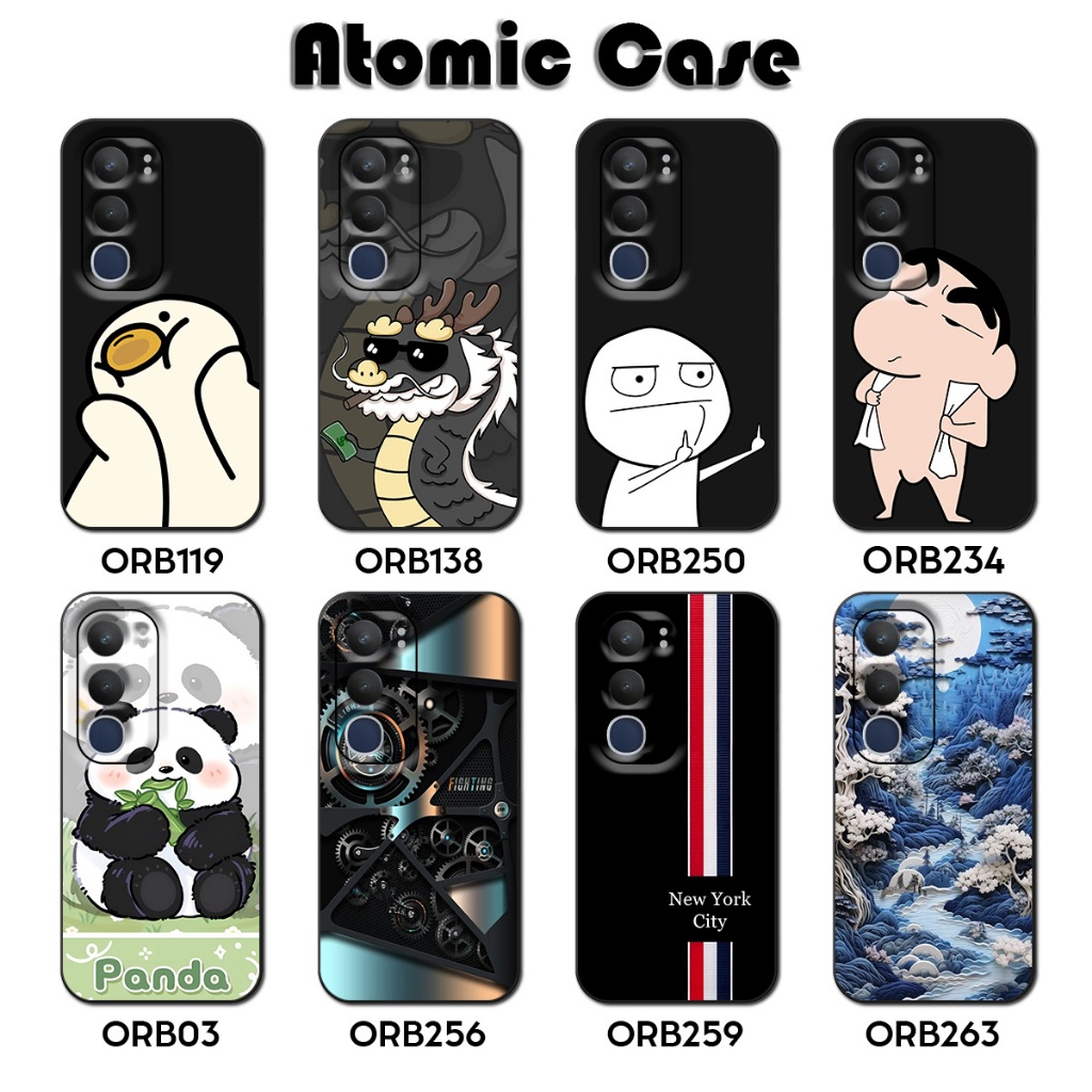 Ốp lưng Vivo Y19S - Ốp Vivo Y19S TPU dẻo in hình - Atomic Case