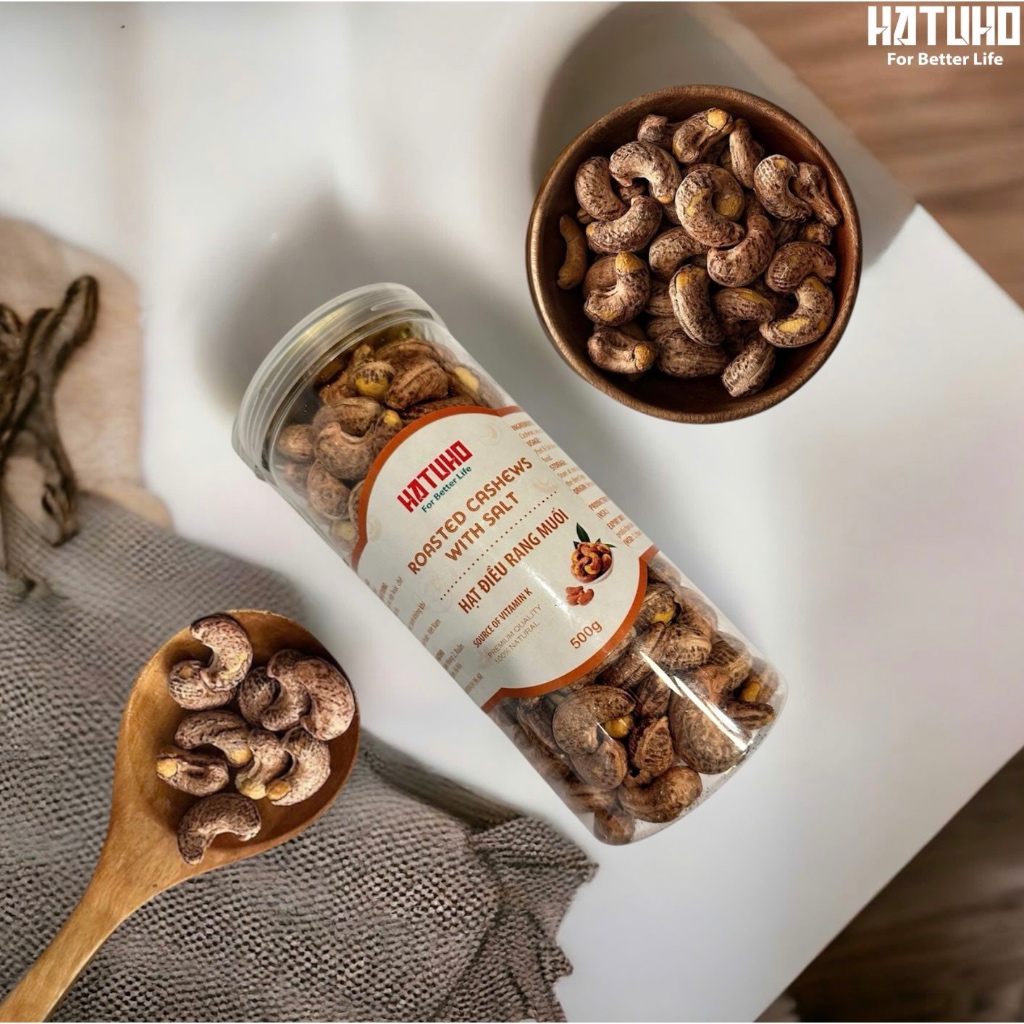 Hạt Điều rang muối Bình Phước cao cấp 0.5kg