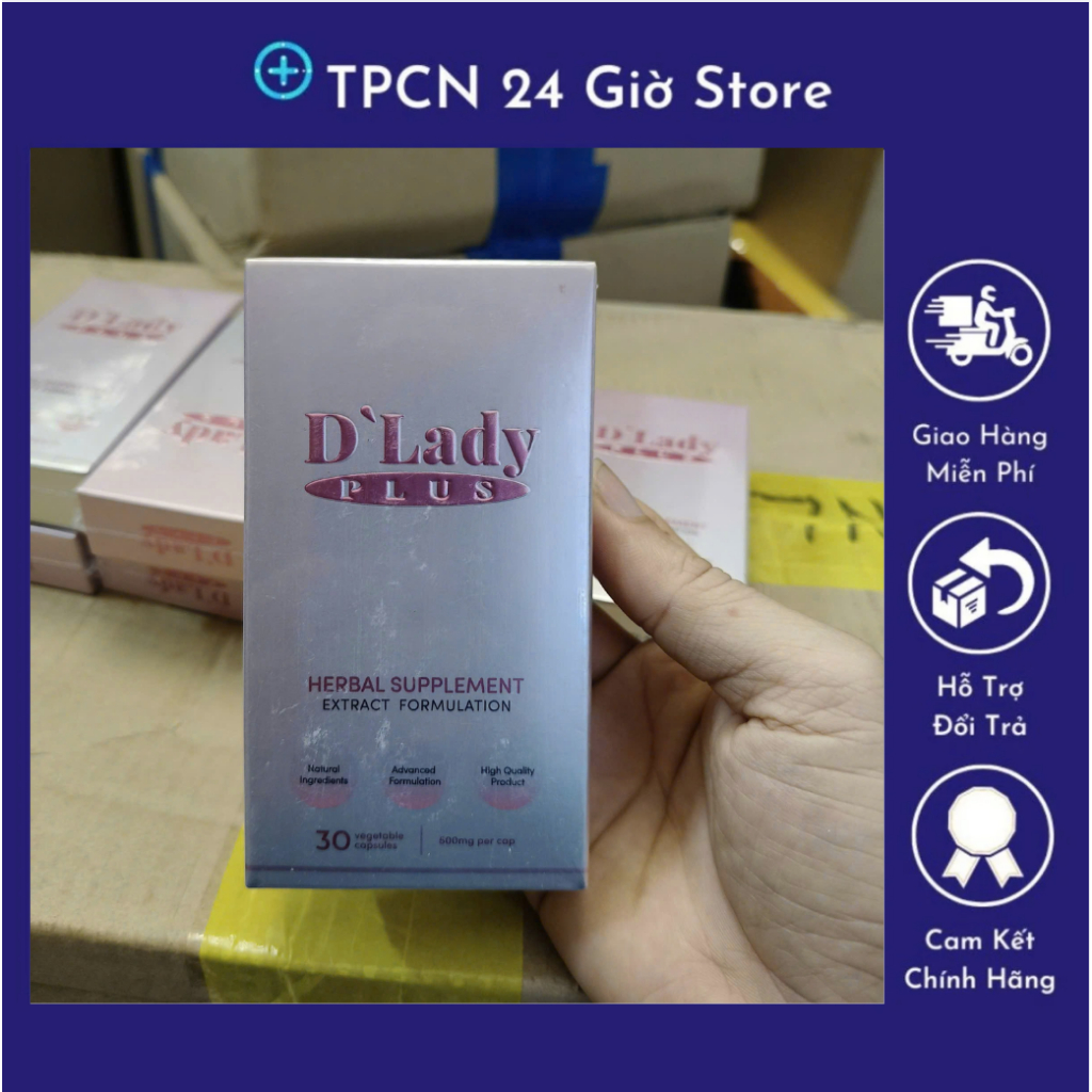 Viên uống D'Lady Plus Bitney Cân bằng nội tiết tố