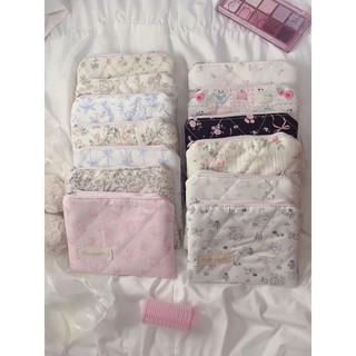 Ví vải mini chần bông dễ thương PawMe Clothing mini pouch đựng tiền thẻ mỹ phẩm make up son chìa khoá đồ cá nhân - Ví